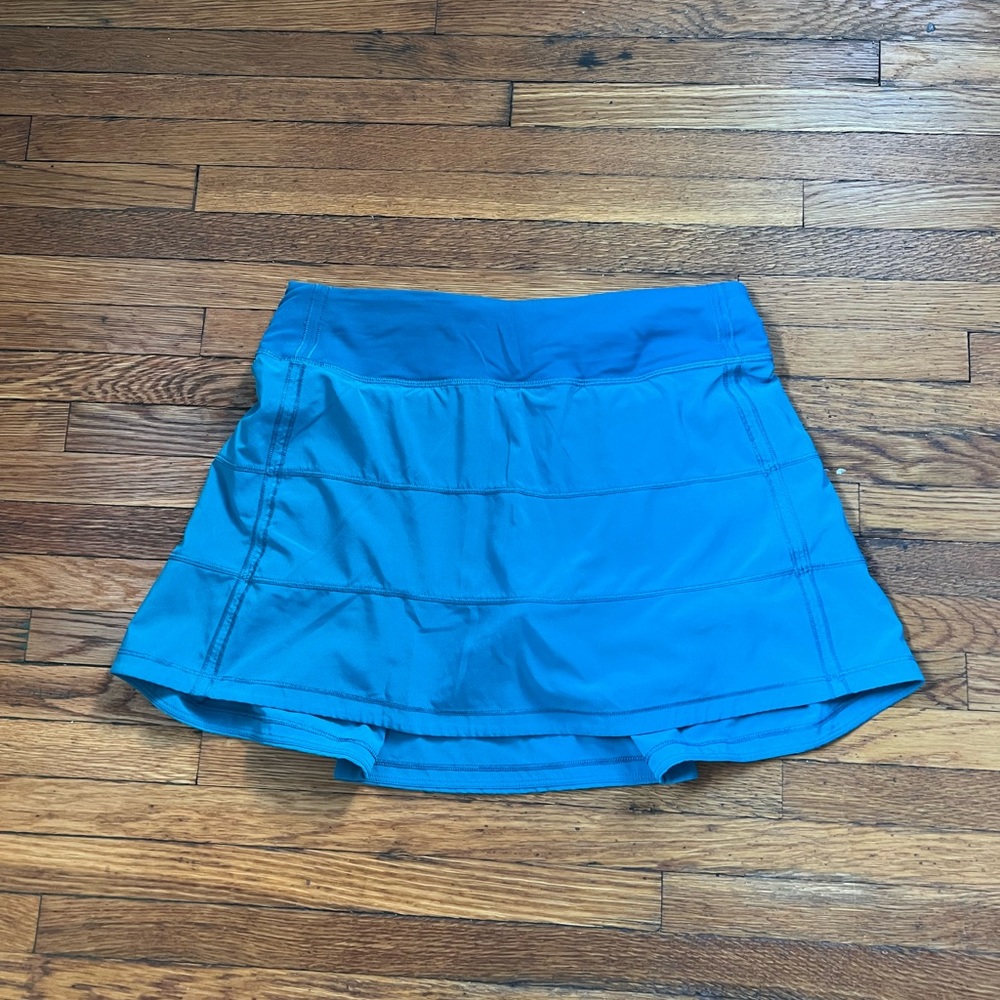 LULULEMON SKIRT LONG size 4 GOOD AS NEW turquoise